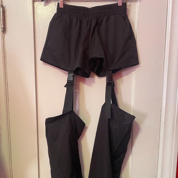 Deconstructed / Cut- out Shorts - Picture 1 of 7